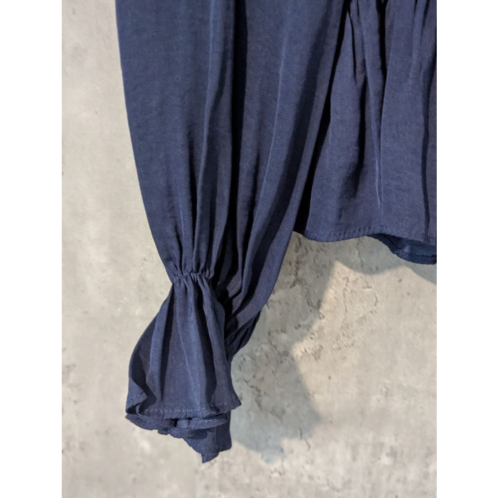 Women's TCEC Blue Long Sleeve Blouse Size S - Picture 3 of 7